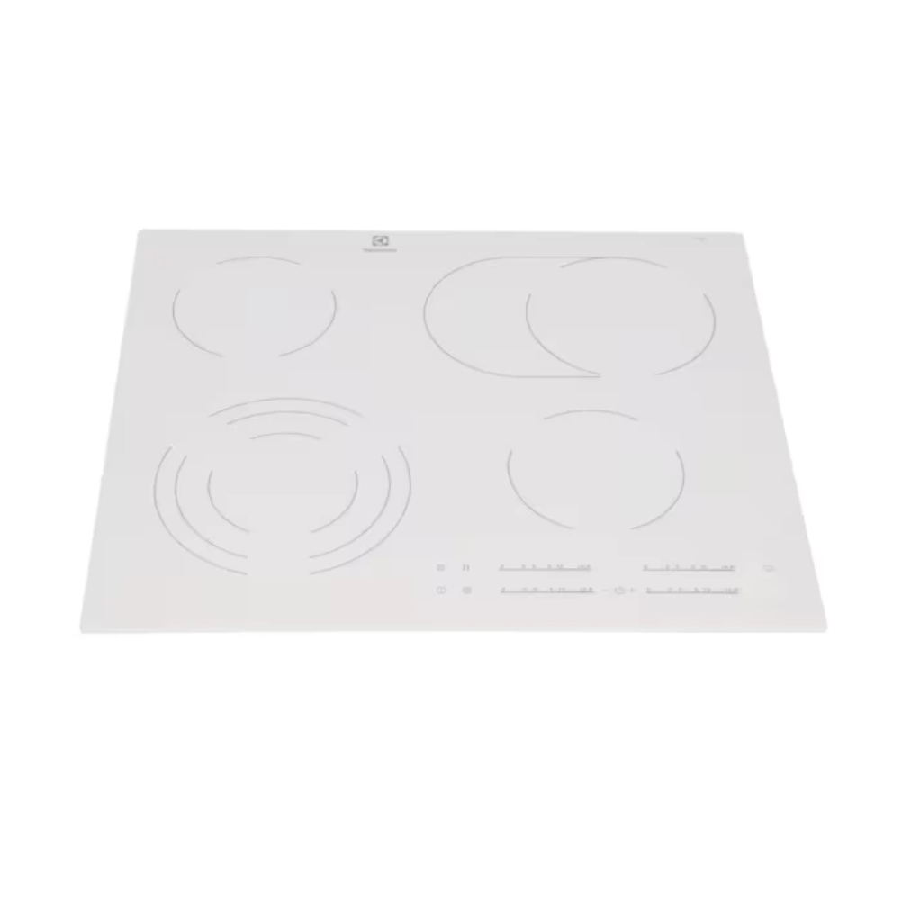 Electrolux 5551121881, encimera de inducción blanca de 4 zonas y 59 cm