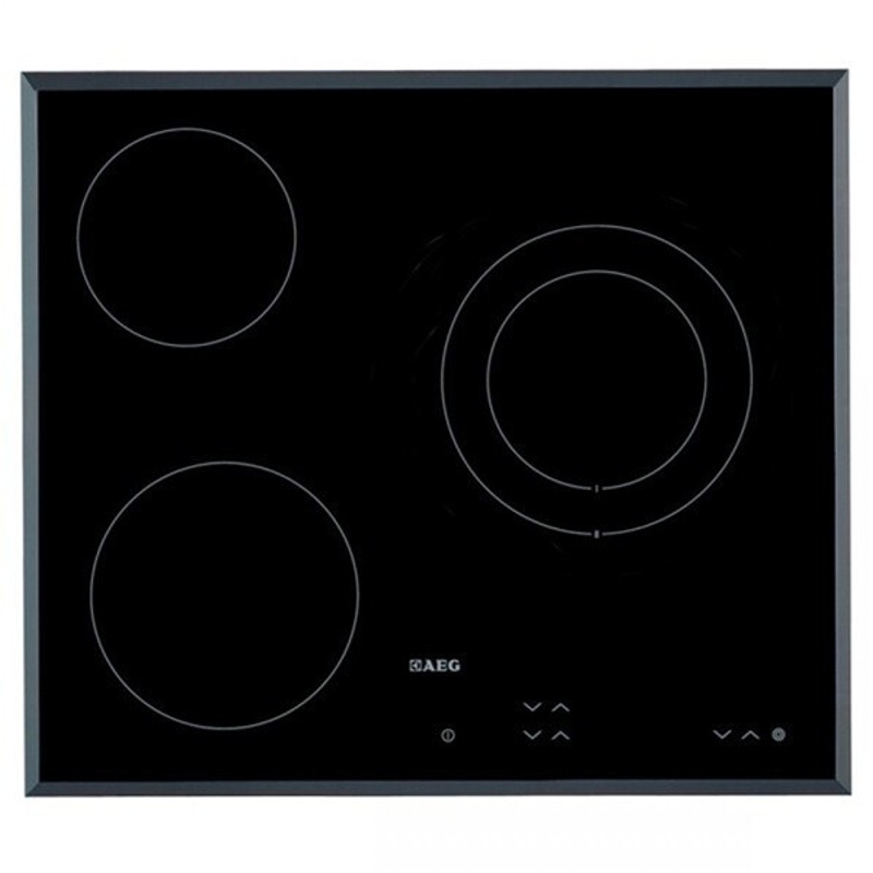 Encimera AEG HK623021FB de 3 zonas con área principal de 27 cm, 59 cm