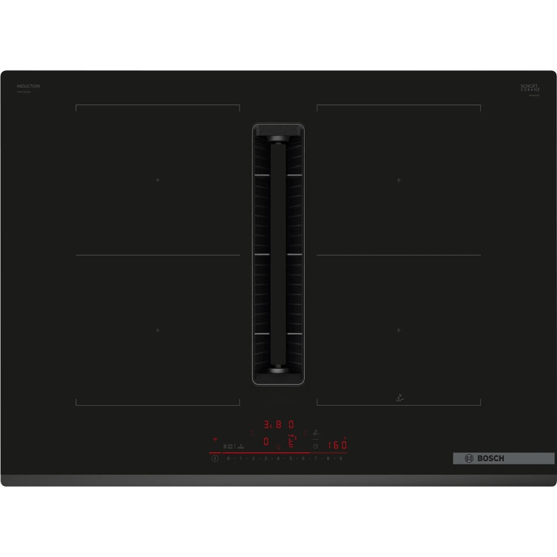 Bosch PVQ731H26E de 70 cm: inducción con extractor integrado, 4 zonas y Home Connect