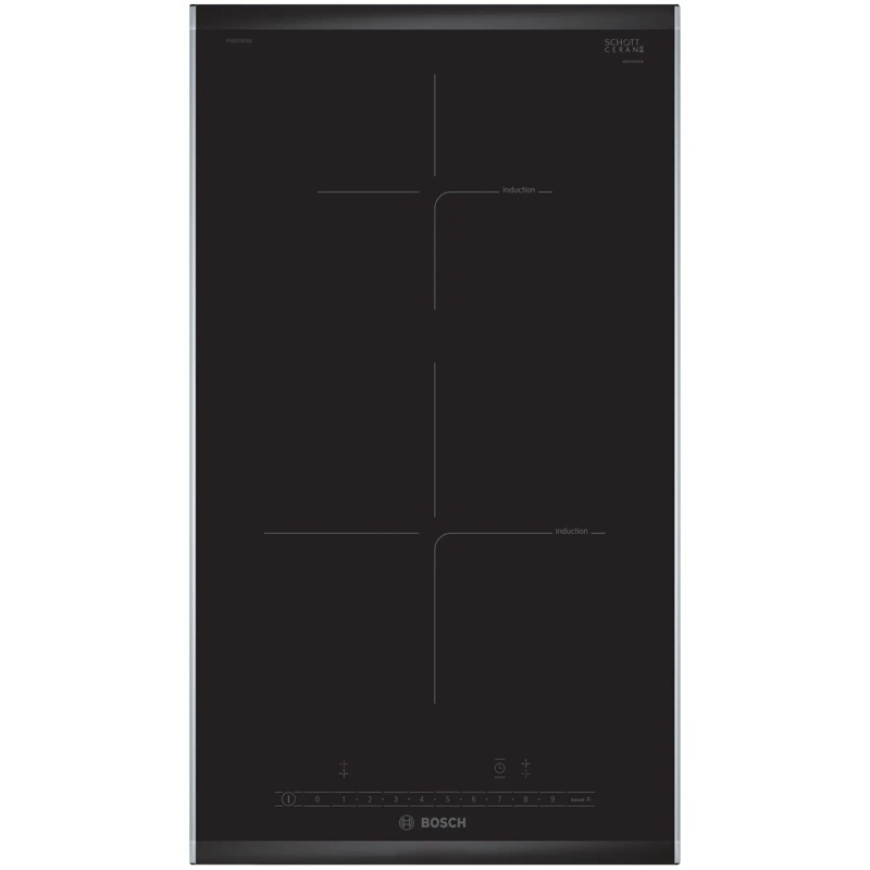 Bosch PIB375FB1E: domino-induktiokeittolevy 30,6 cm, 2 aluetta