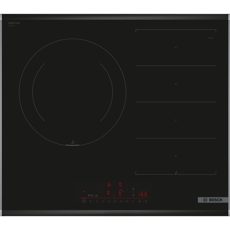 Induktiokeittolevy Bosch PXJ675HC1E, 60,6 cm, joustava alue