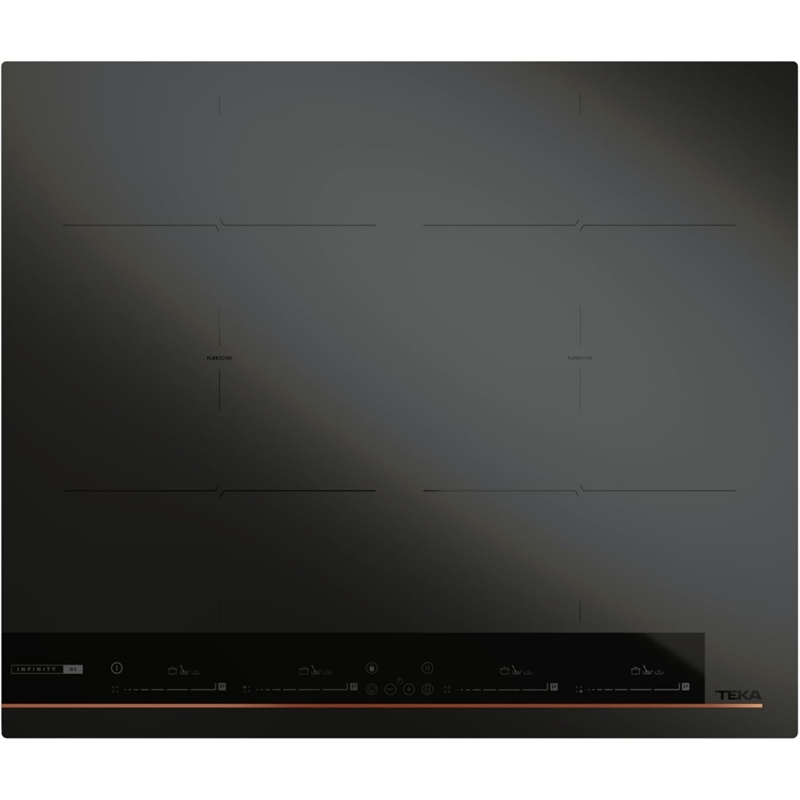 Teka IBF 64 Infinity G1, encimera de inducción de 60 cm con 4 zonas Flex