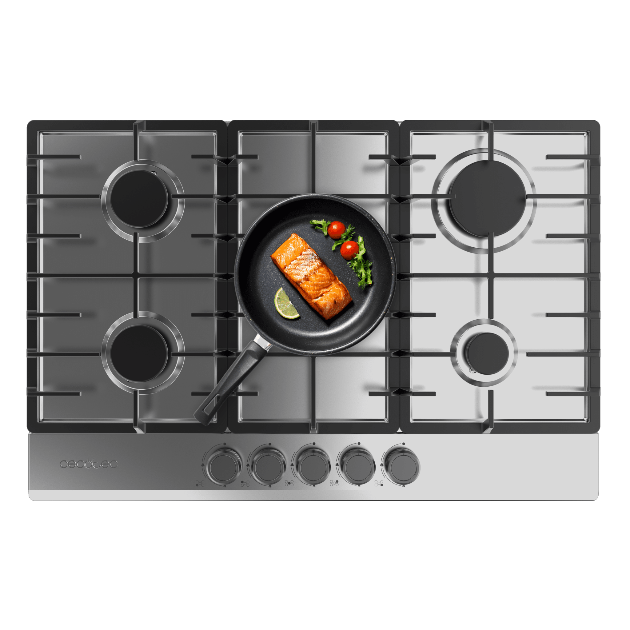 Placa de cocción Cecotec Bolero Squad GN 5200F Inox