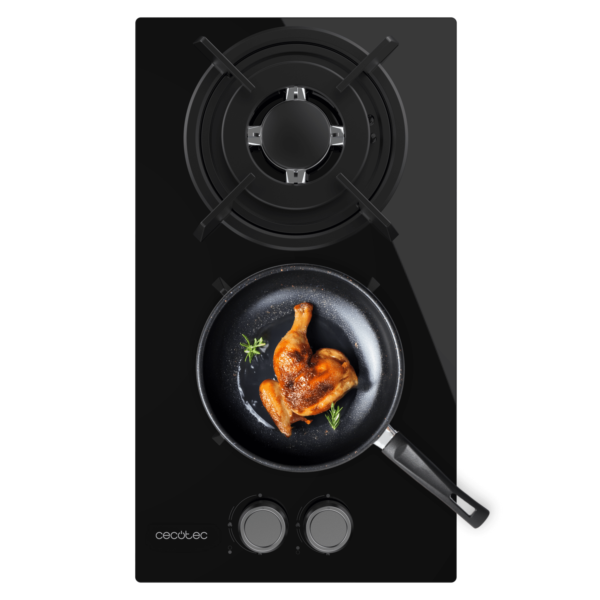 Placa de cocción Cecotec Bolero Squad GN 2200S Glass Black