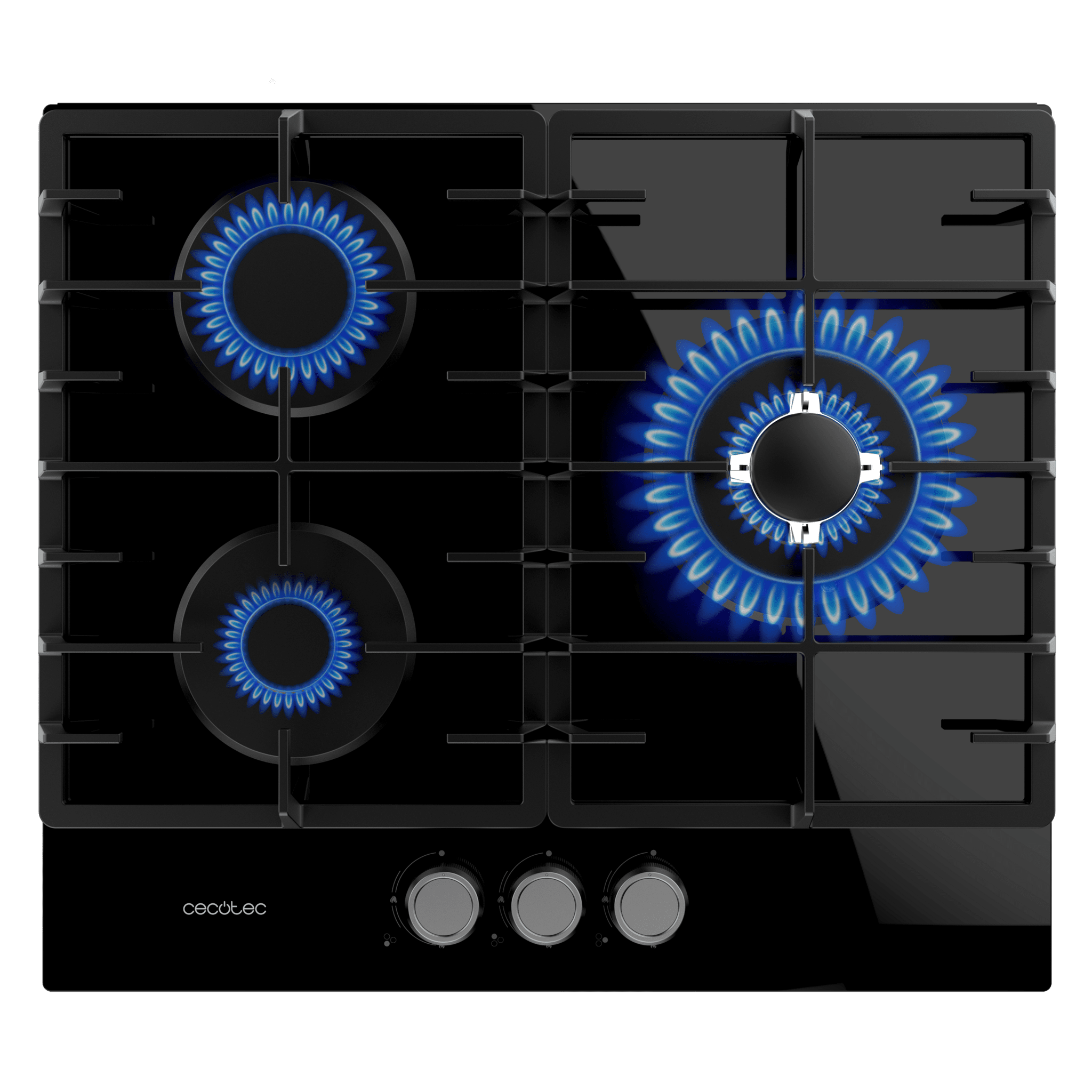 Placa de cocción Cecotec Bolero Squad GN 3200F Glass Black