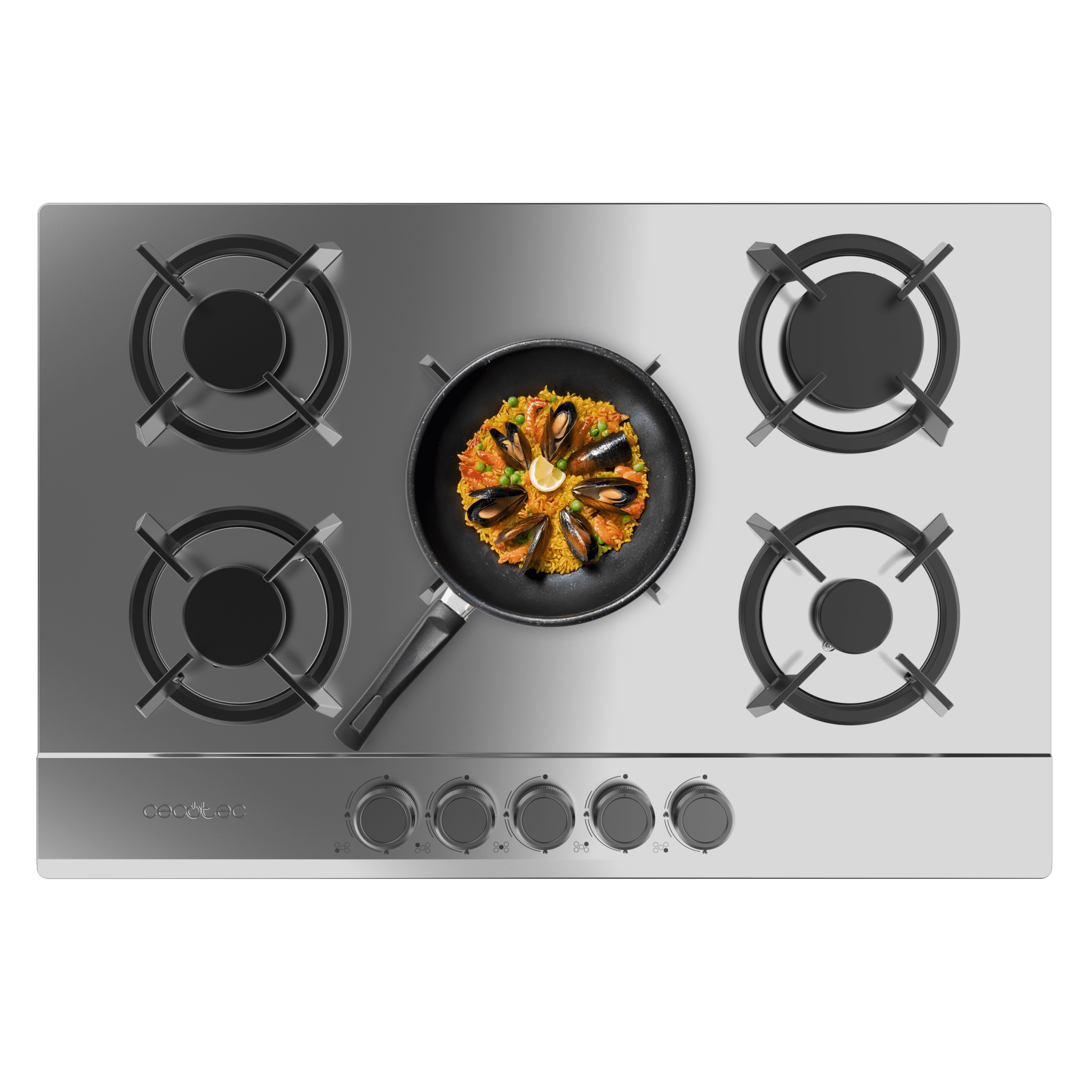 Cecotec Bolero Squad G 5200S Stainless Steel Cooking Hob