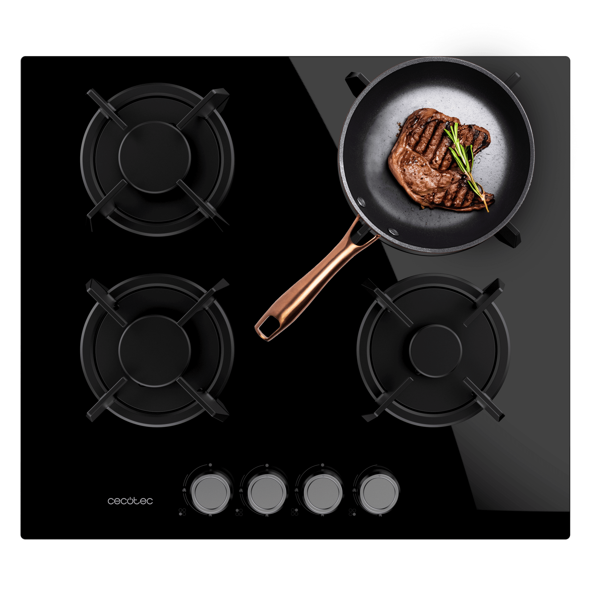 Keittolevy Cecotec Bolero Squad G 4200S Glass Black