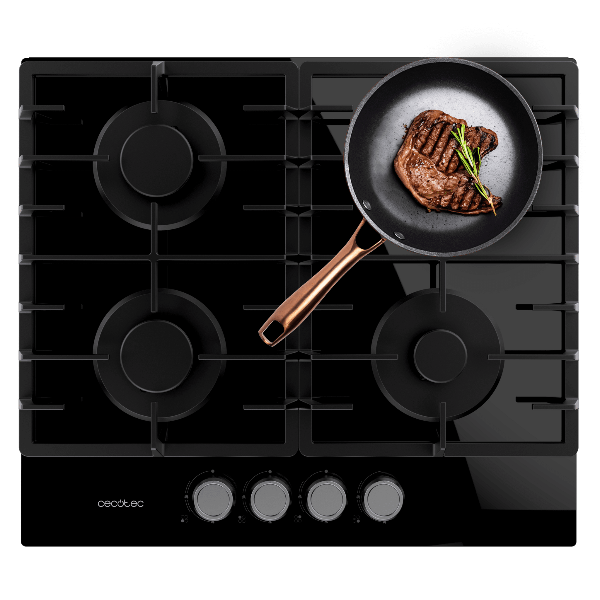 Keittolevy Cecotec Bolero Squad G 4200F Glass Black