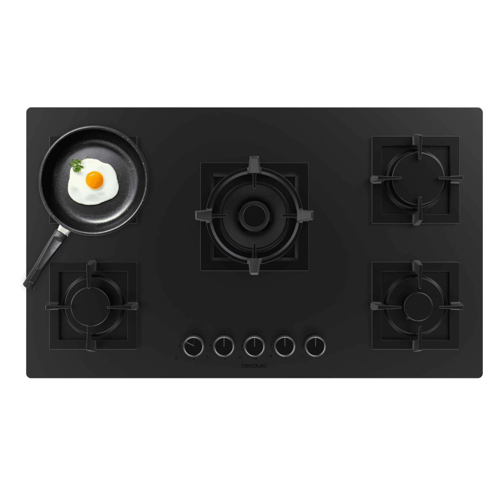 Placa de cocción Cecotec Bolero Squad G 5800S Eternal Nano Glass