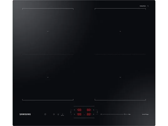 Samsung NZ64B5066FK/U2, encimera de inducción de 59 cm con 4 zonas