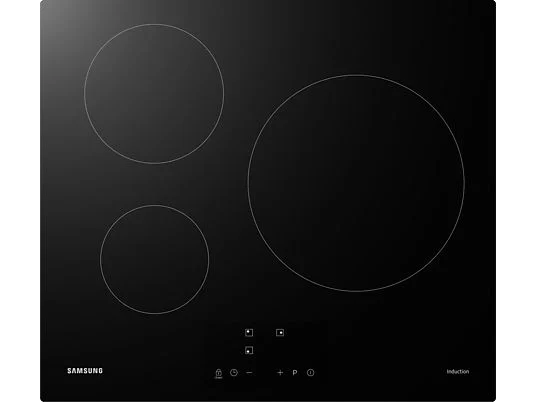 Samsung NZ63M3NM1BB/UR, encimera encastrable de 59 cm con 3 zonas