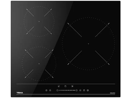 Teka IBC 63100 BF, placa de indução de 60 cm com 3 zonas